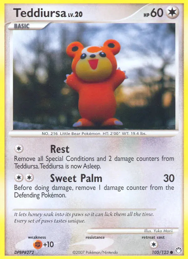 Image of the card Teddiursa
