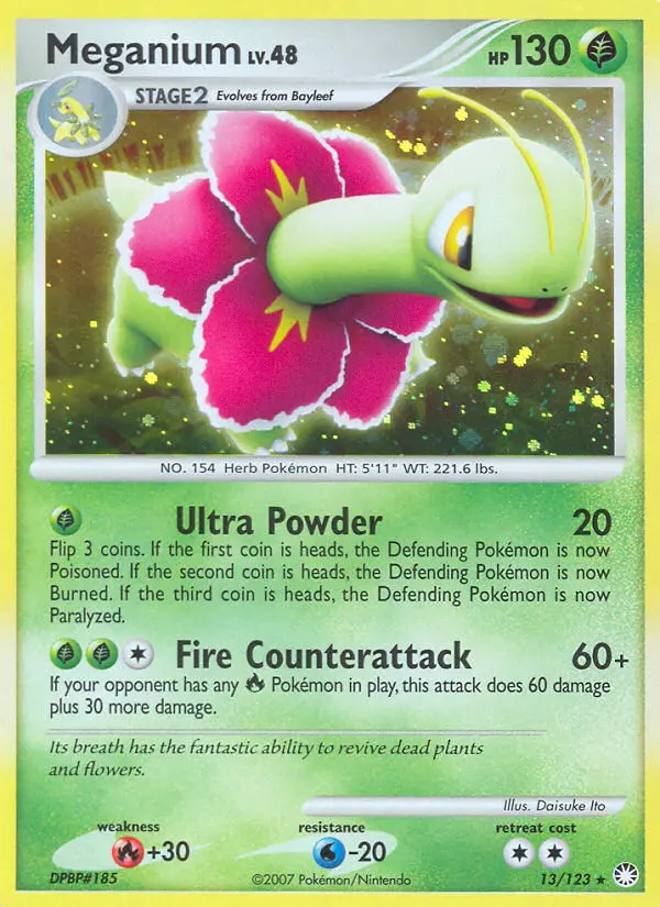 Image of the card Meganium