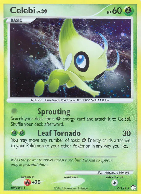 Image of the card Celebi