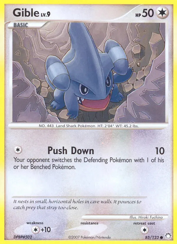 Image of the card Gible