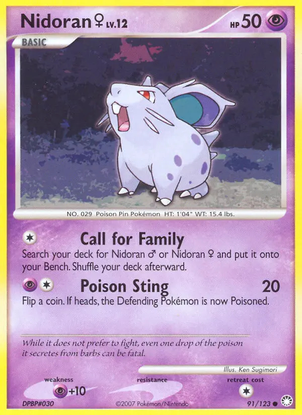 Image of the card Nidoran♀
