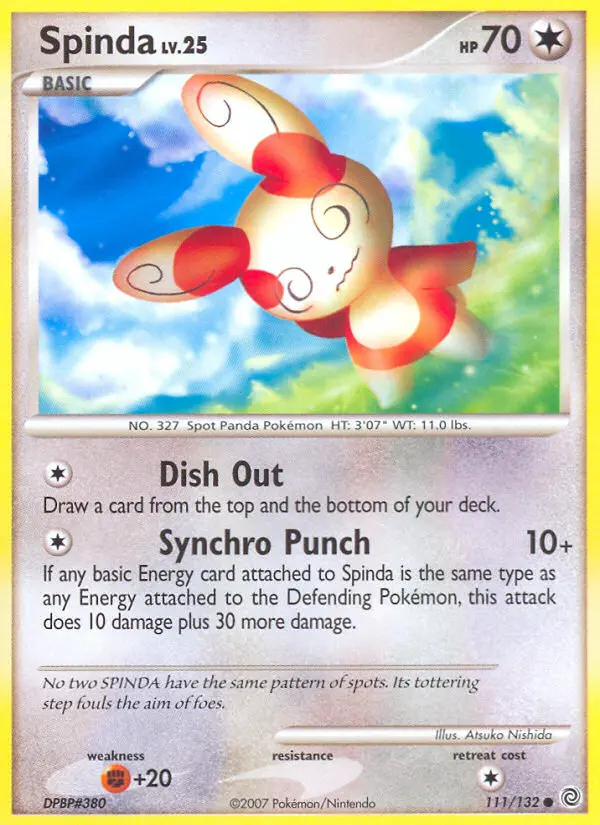 Image of the card Spinda