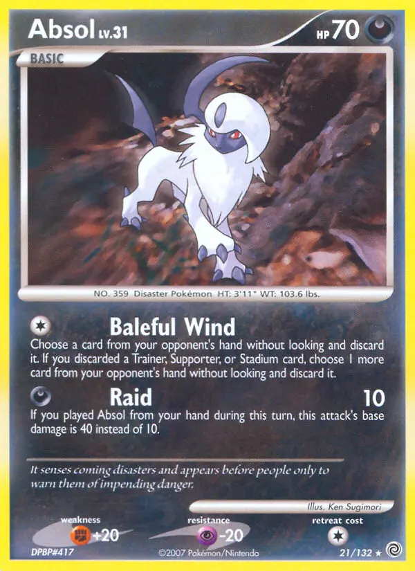 Image of the card Absol
