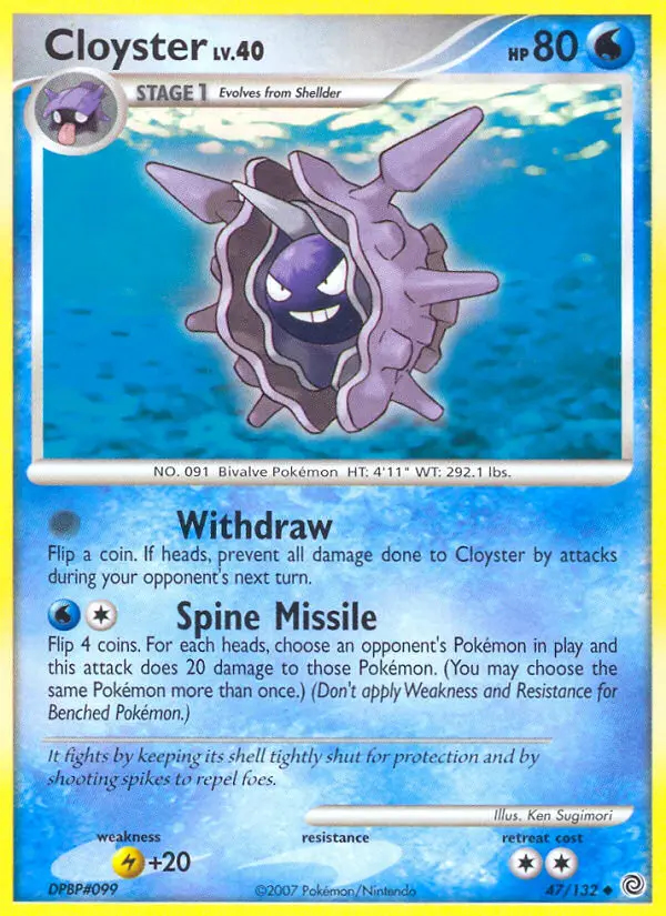 Image of the card Cloyster