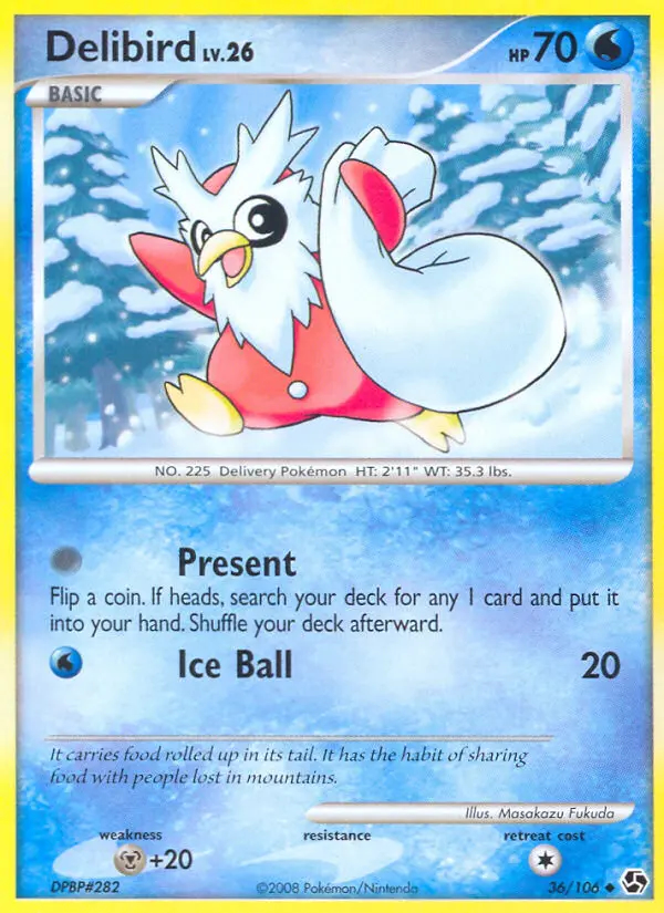 Image of the card Delibird