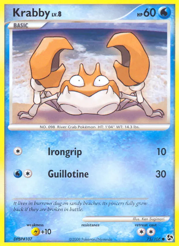 Image of the card Krabby
