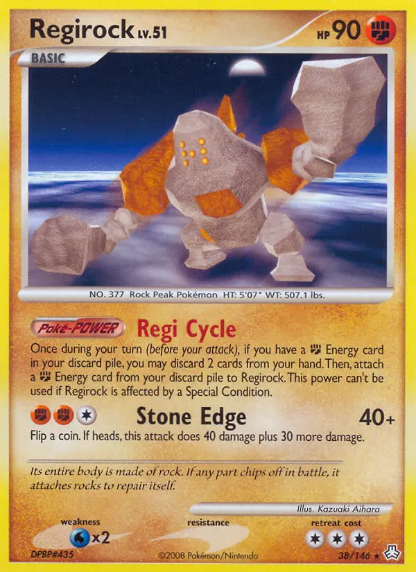Image of the card Regirock