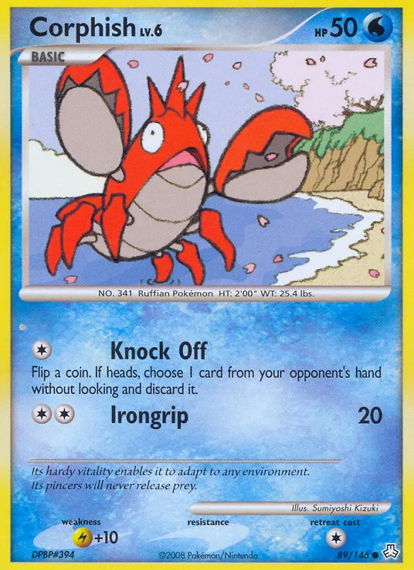 Image of the card Corphish
