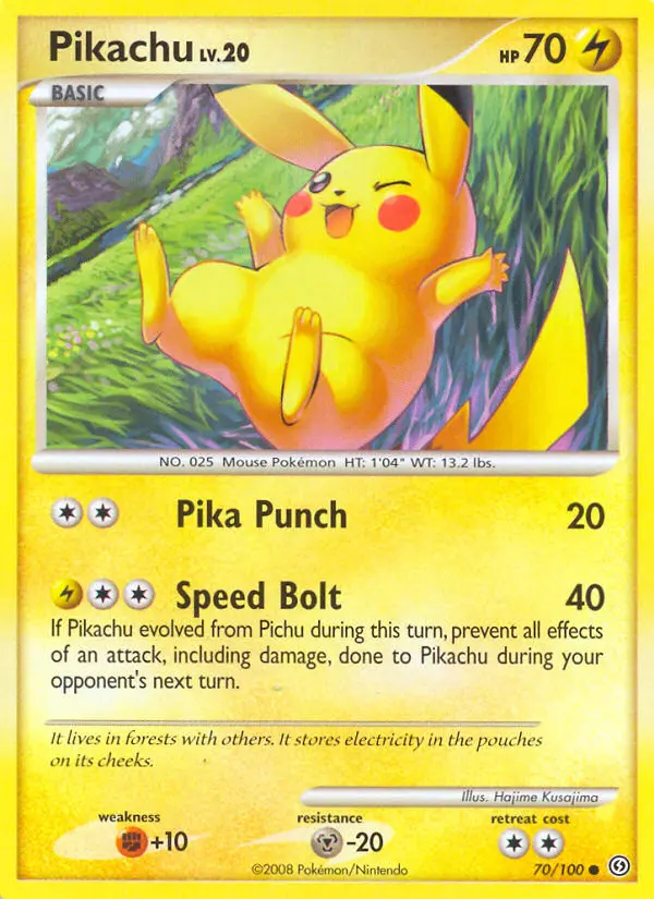 Image of the card Pikachu