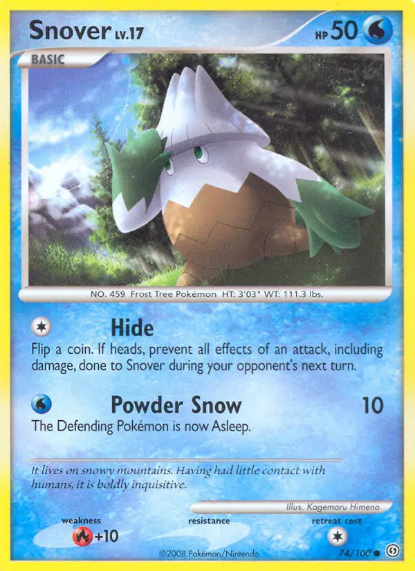 Image of the card Snover