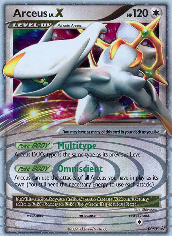 Image of the card Arceus