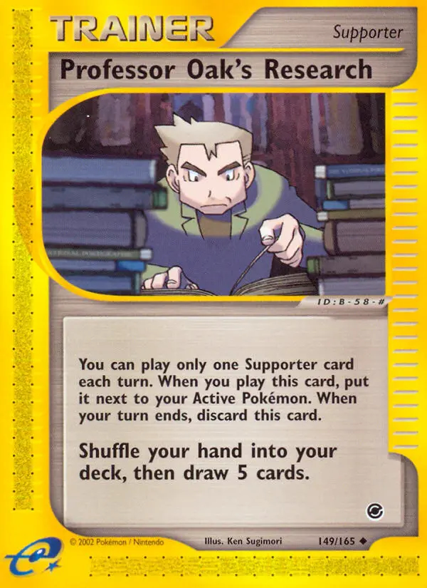 Image of the card Professor Oak's Research
