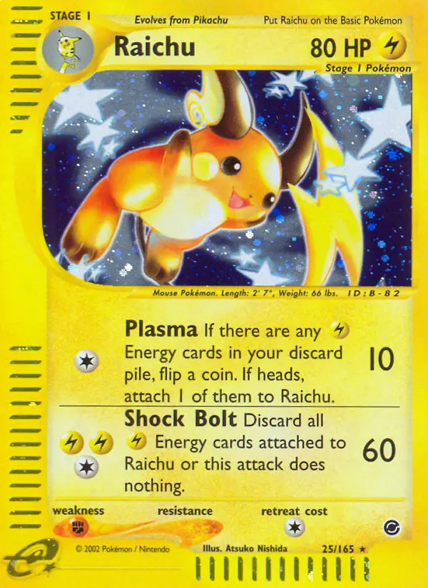 Image of the card Raichu