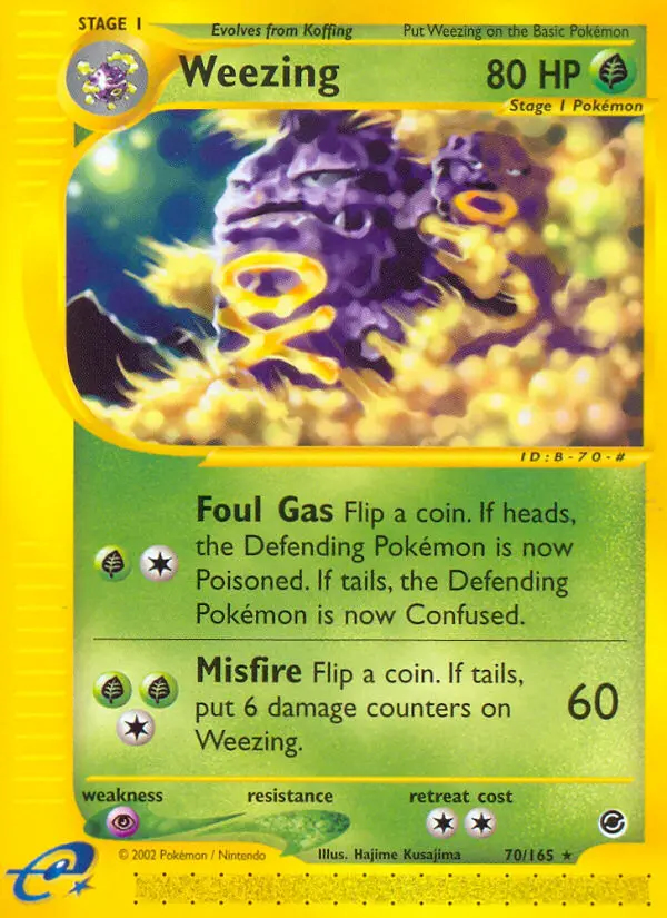 Image of the card Weezing