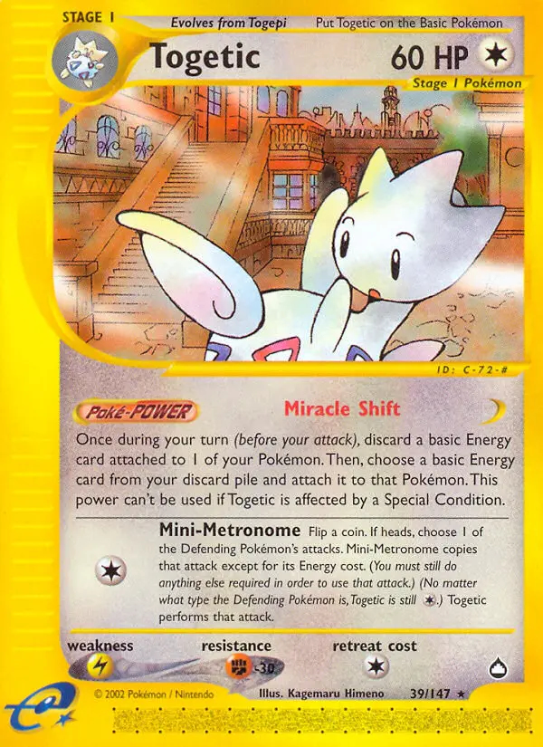 Image of the card Togetic