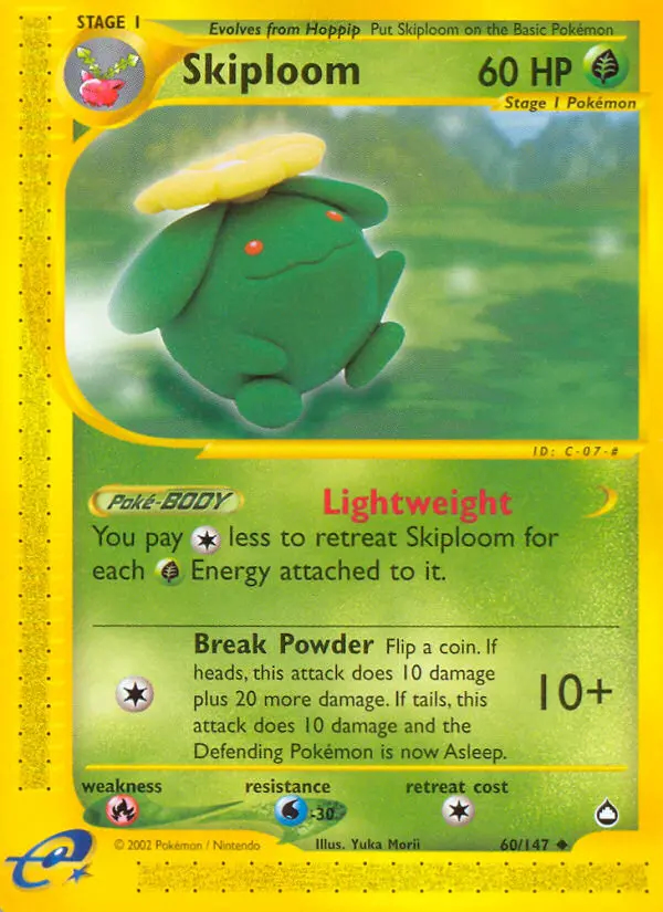 Image of the card Skiploom