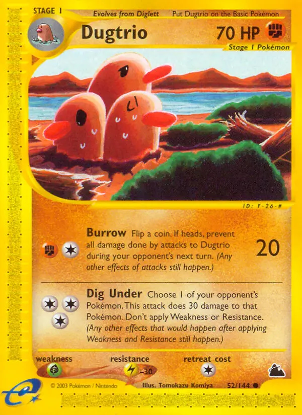 Image of the card Dugtrio