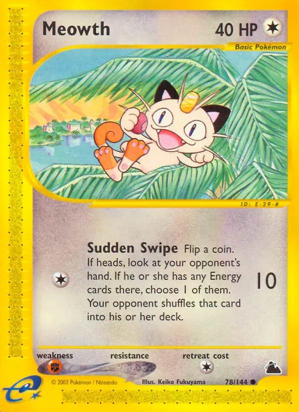 Image of the card Meowth