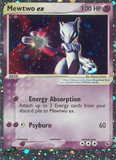 Image of the card Mewtwo ex