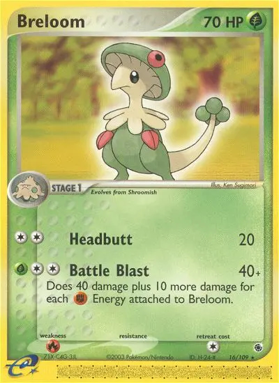 Image of the card Breloom