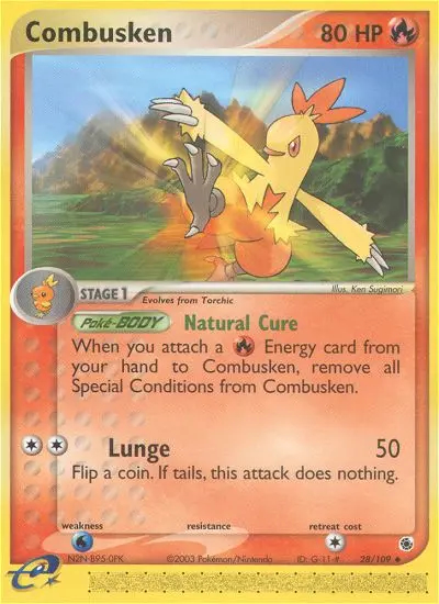 Image of the card Combusken