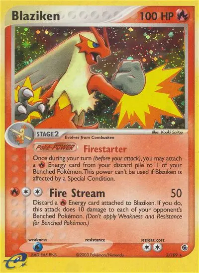 Image of the card Blaziken