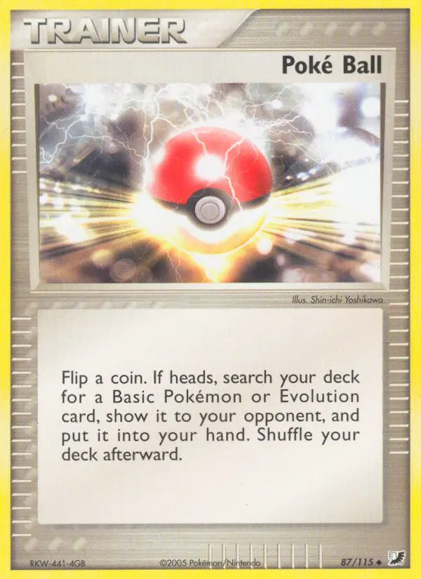Image of the card Poké Ball