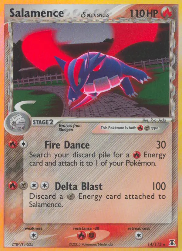 Image of the card Salamence δ
