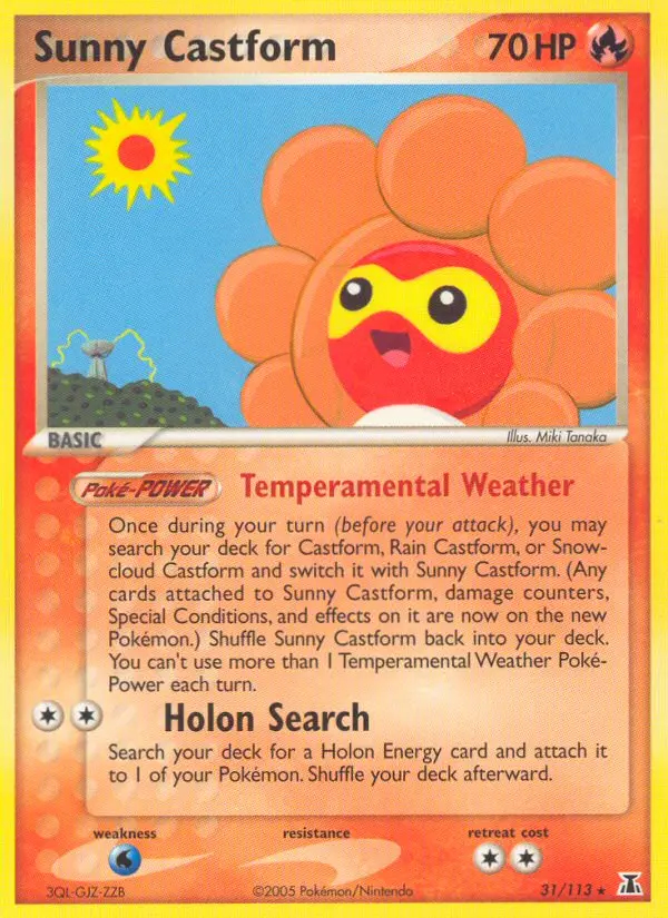 Image of the card Sunny Castform