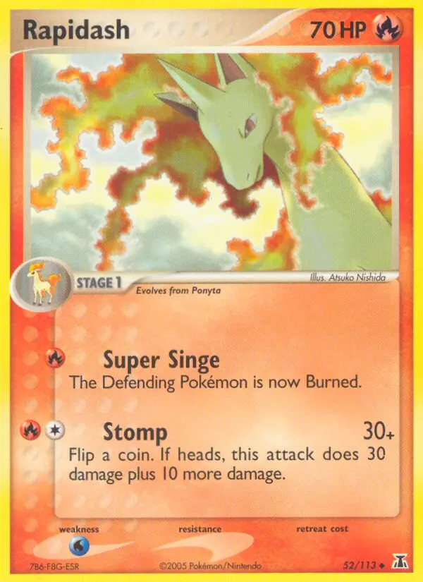 Image of the card Rapidash