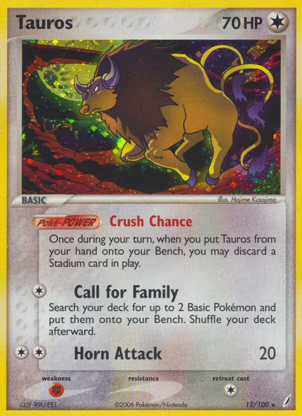 Image of the card Tauros