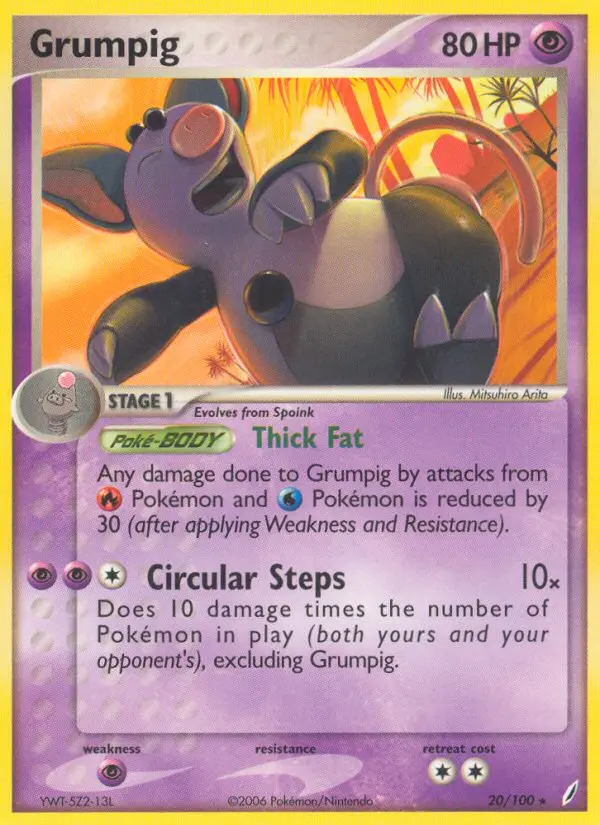Image of the card Grumpig