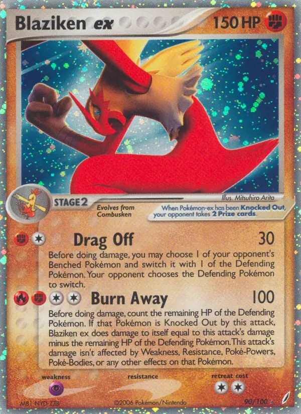 Image of the card Blaziken ex