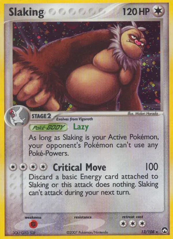 Image of the card Slaking