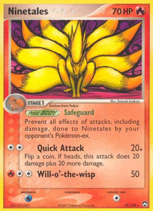 Image of the card Ninetales