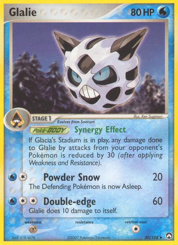 Image of the card Glalie
