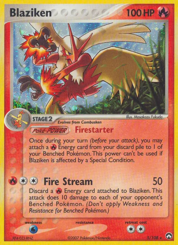 Image of the card Blaziken