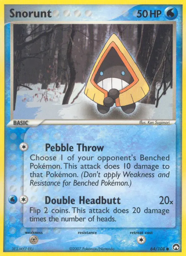 Image of the card Snorunt