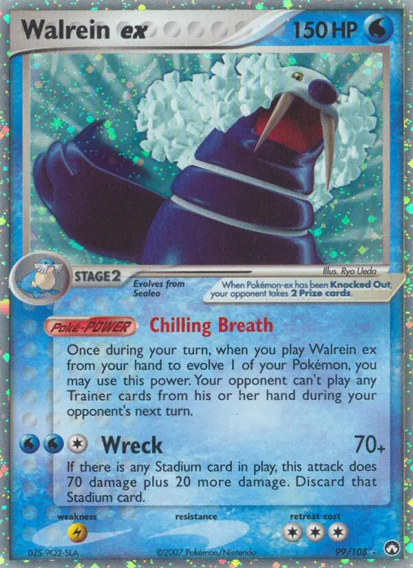 Image of the card Walrein ex