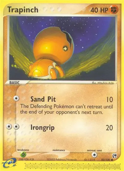Image of the card Trapinch