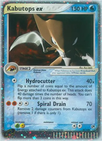 Image of the card Kabutops ex