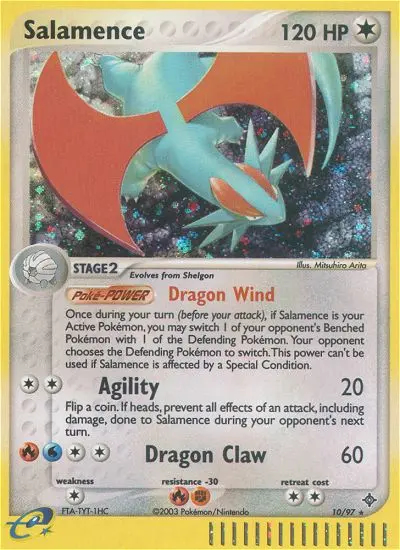 Image of the card Salamence
