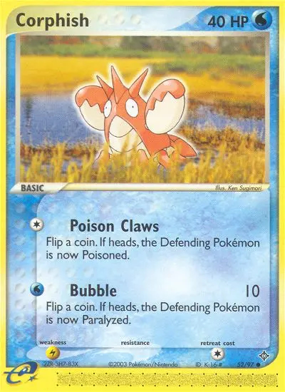 Image of the card Corphish