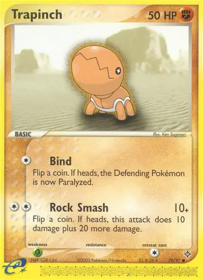 Image of the card Trapinch