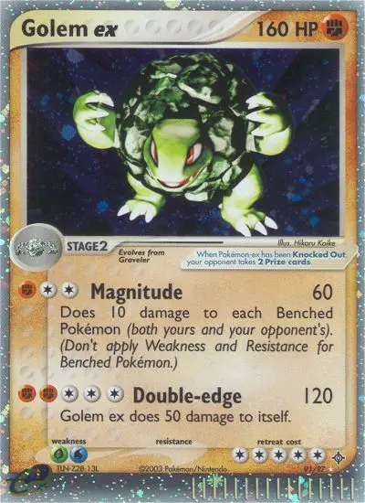 Image of the card Golem ex