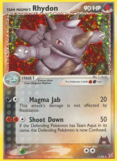 Image of the card Team Magma's Rhydon