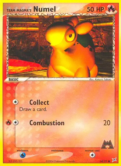 Image of the card Team Magma's Numel