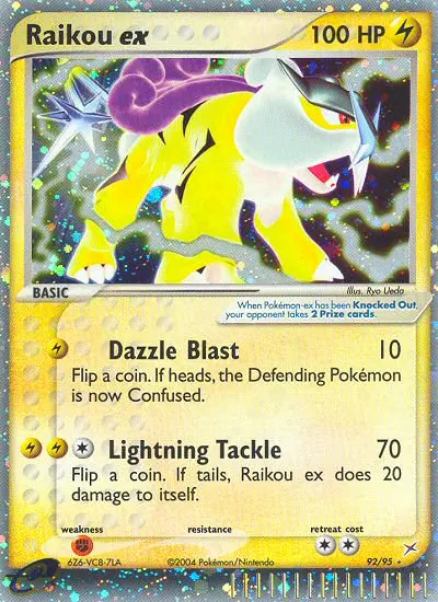 Image of the card Raikou ex