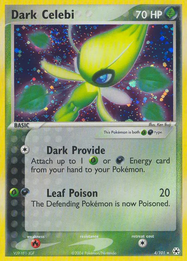 Image of the card Dark Celebi