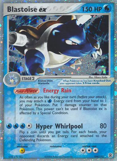 Image of the card Blastoise ex